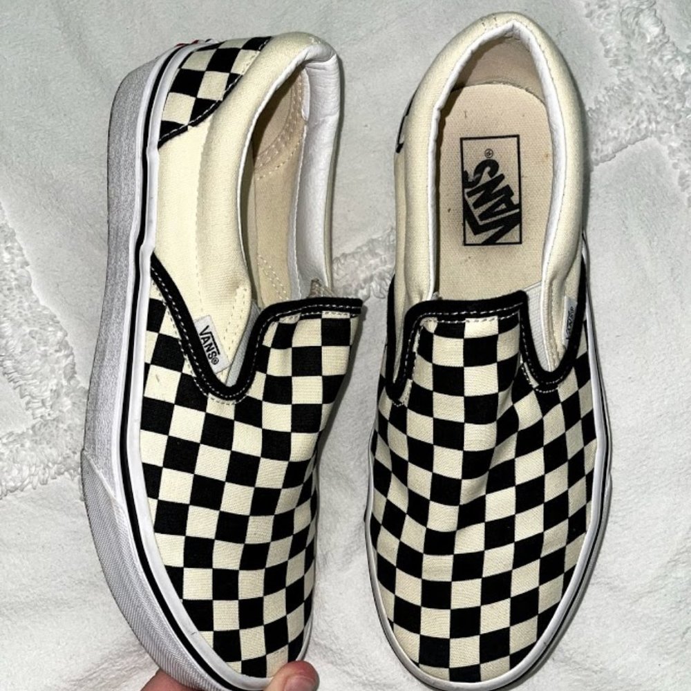 Vans Womens' Checkerboard Slip-on
